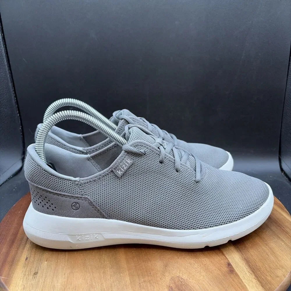 Kizik Lima Women’s Size 8 Shoes Hands Free Slip On Sneakers Gray Comfort